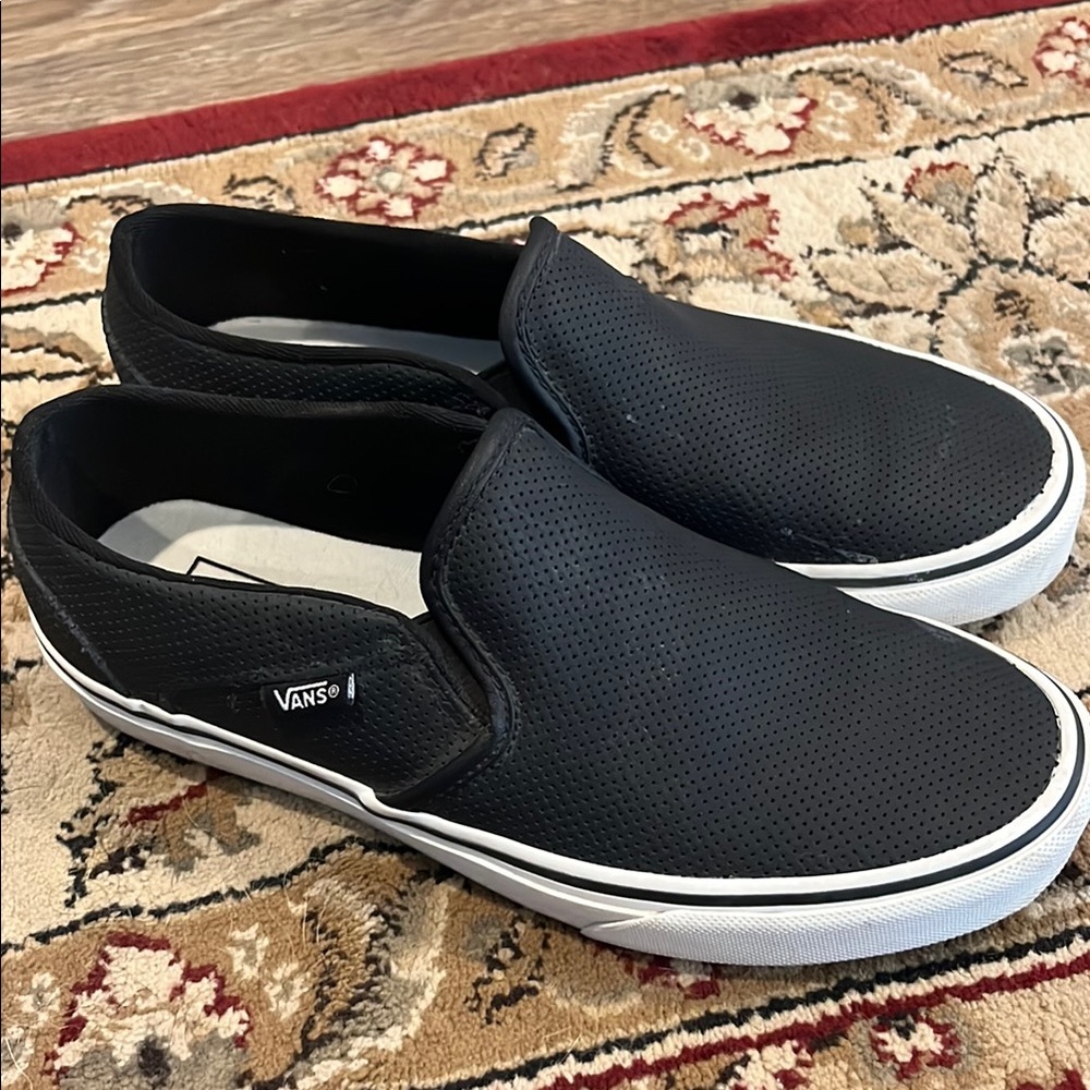 Vans Women’s Black Slip-On Shoes
